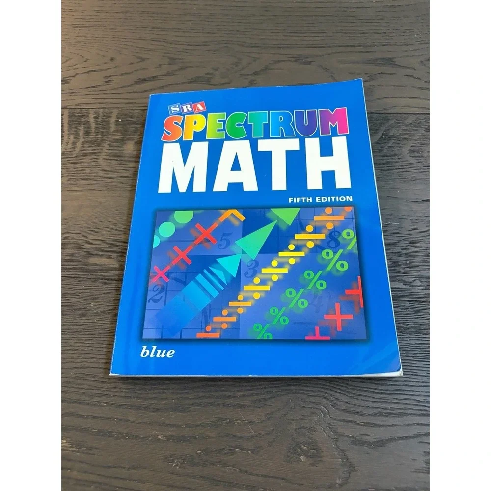 SRA Spectrum Math Blue Fifth Edition Textbook - Picture 2 of 4